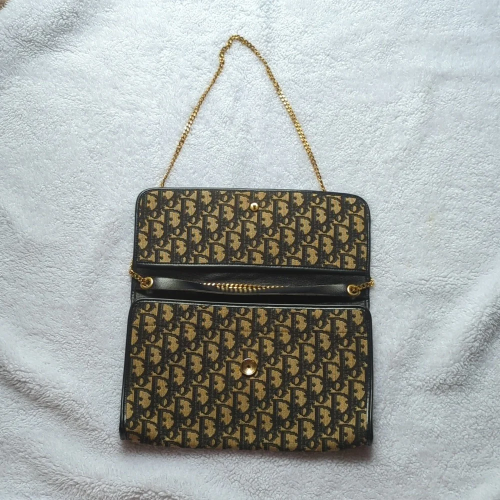 DIOR Vintage 30 Montaigne Monogram Shoulder Bag